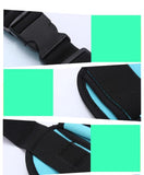 Sports Running Waist Bag Outdoor Fitness Cycling Chest Bag with Earphone Hole