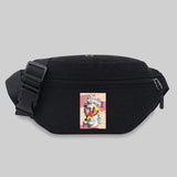 Unisex Funny Series Waist Bag Messenger Chest Pack