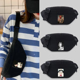 Unisex Funny Series Waist Bag Messenger Chest Pack