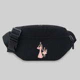 Canvas Bum Bag Mom Pattern Waist Bag Messenger