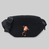 Flamingo Pattern Waist Bag Unisex Bum Bag Lightweight Sports Chest Bag