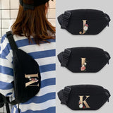 Unisex Waist Bag Leisure Fanny Pack Letter Series Styles