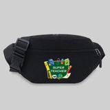 Pattern Print Waist Bag Unisex Bum bags Lightweight Leisure Sports Chest Bag