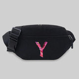 Canvas Sports Messenger Waist Bag Convenient Capacity