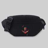 Teeth Pattern Waist Bag Unisex Bum Bag Student