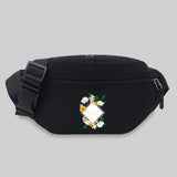 Unisex Messenger Chest Bag Daisy Seires Fanny Pack