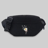 Unisex Messenger Chest Bag Daisy Seires Fanny Pack