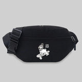 Unisex Messenger Chest Bags Student Waist Bag Dog Series Fanny Pack