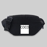 Canvas Messenger Waist Bag Chest Bag Leisure Sports Fanny pack