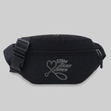 Student Nurse Pattern Waist Bag Leisure Sports Canvas