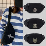 Skull Pattern Bum Bag Lightweight Fanny Pack