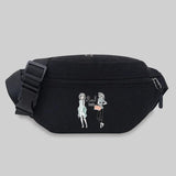 Unisex Waist Bag Leisure Fanny Pack Messenger Chest Student Bum Bag