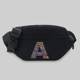 Pattern Waist Bag Chest Bags Unisex Student Printing Leisure Sports Bum Bag