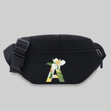 Pattern Waist Bag Chest Bag Unisex Student Sports Bum bag
