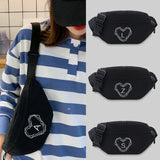 Waist Bag Unisex Messenger Bag Chest Bag Student Bum bag