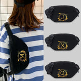 Travel Waist Bag Chest Bag Unisex Student Print Lightweight Leisure Sports