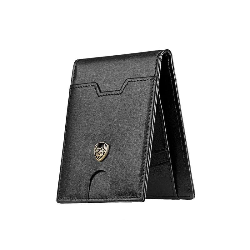 Real Leather Men Wallets Short Wallets Portefeuille Homme