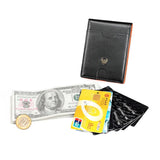 Genuine Leather Men's Wallet Short Wallet Purse Portefeuille Homme