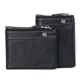 Europe Leather Wallets Zipper Purse for Man Male Purses Leather Men Wallets
