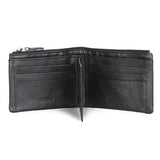 Europe Leather Wallets Zipper Purse for Man Male Purses Leather Men Wallets