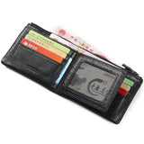 Europe Leather Wallets Zipper Purse for Man Male Purses Leather Men Wallets