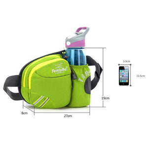 Outdoor Waist Bag Fanny Pack with Water Bottle Pocket