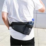 Men Fanny Pack Outdoor Running Waist Bag Water Phone Bag Casual Chest Bag