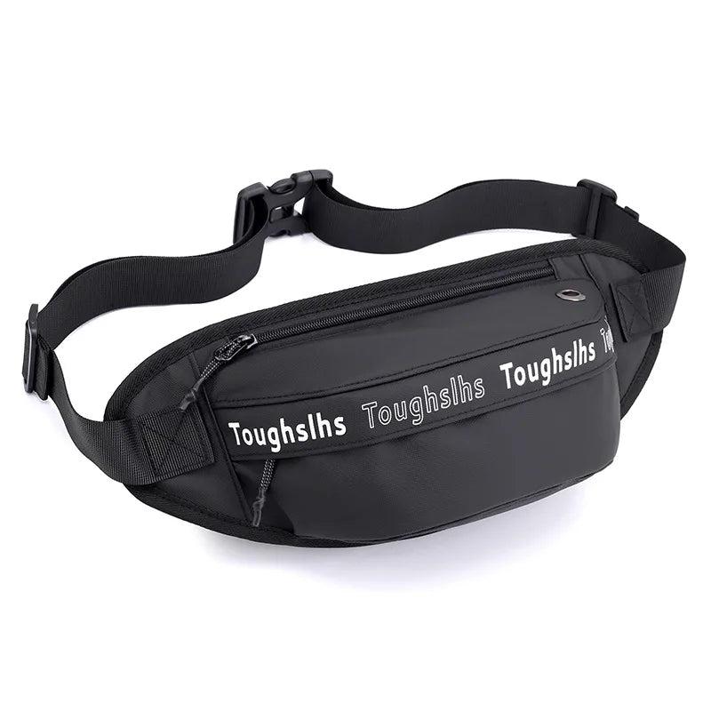 Waterproof Nylon Waist Pack for Men Sports Running Unisex Fanny Pack