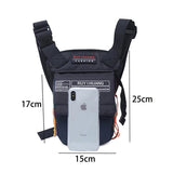 Men Canvas Drop Leg Bag Canvas Fanny Pack Waist Belt Bags Military Travel