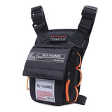 Men Canvas Drop Leg Bag Canvas Fanny Pack Waist Belt Bags Military Travel