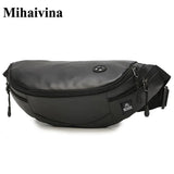 Unisex Nylon Waist Bag Chest Fanny Pack Travel Sports Bag Casual Shoulder Bags