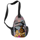 3D Print YNW Melly Boys/Girls Crossbody Chest Bag Waterproof Sports Travel Bag