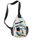 3D Print YNW Melly Boys/Girls Crossbody Chest Bag Waterproof Sports Travel Bag