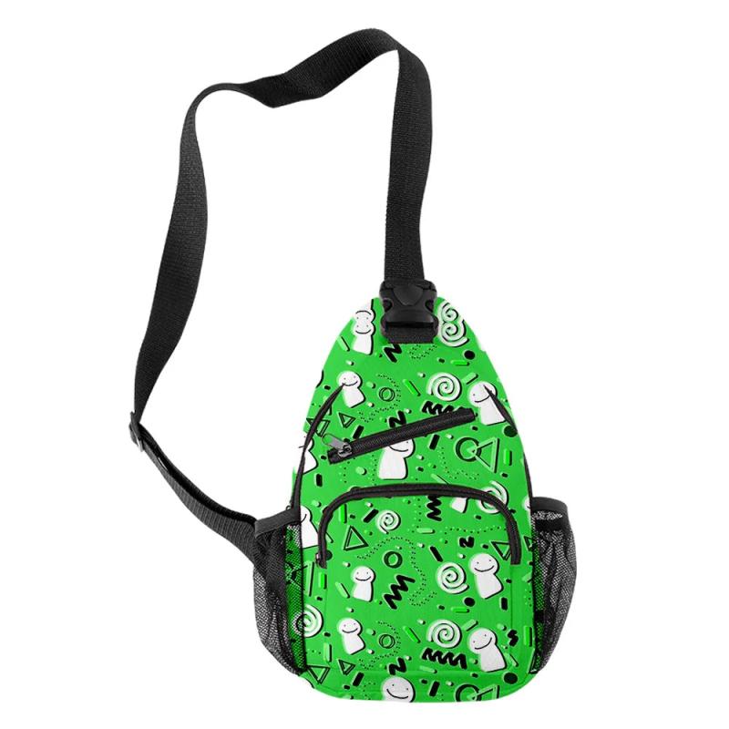 Cartoon Dreamteam Crossbody Chest Bags Waterproof Sports Travel Bags