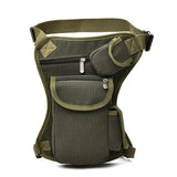 Canvas Riding Waist and Leg Bag Outdoor Multi-functional Leg Bag