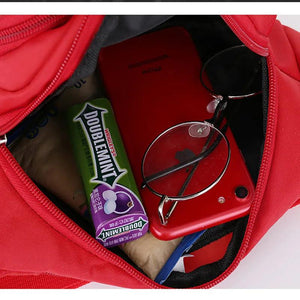 Waterproof Sports Waist Bag Unisex Fanny Pack Female Belt