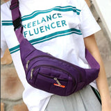 Waterproof Sports Waist Bag Unisex Fanny Pack Female Belt
