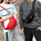 Waterproof Sports Waist Bag Unisex Fanny Pack Female Belt