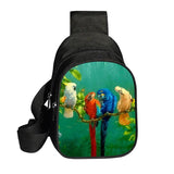 Parrot Shoulder Bag - Waterproof Outdoor Travel Messenger Bag