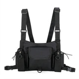 Tactical Sling Chest Bag Bullet Hip Hop Vest Waist Pack Streetwear Bag