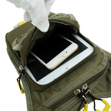 Men's Nylon Drop Leg Bag Waist Fanny Pack