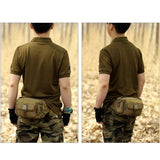 Waterproof Waist Pack Casual Belt Bag Men Military Bag Hip Pouch Unisex