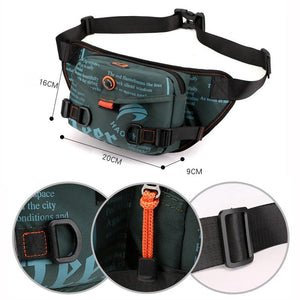 Outdoor Running Bag Travel Shoulder Bags Chest Package Waist bag