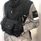 Hip Hop Streetwear Chest Rig Waist Bag Compact Cross Shoulder Bag