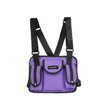 Hip Hop Streetwear Chest Rig Waist Bag Compact Cross Shoulder Bag