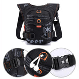 Men Running Bag Messenger Bag Riding Leg Bags Multi-Function Sports Male Sling C