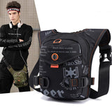 Men Running Bag Messenger Bag Riding Leg Bags Multi-Function Sports Male Sling C