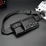 Men's Outdoor Waist Pack Retro Cigarette Banknote Wallet Mobile Phone Bag