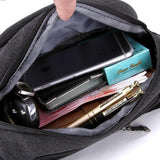 Weduoduo Fanny Pack Men Waist Bags for Travel Security Wallet Purse