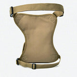 Canvas Drop Waist Bag Leg Pack Motorcycle Money Belt Fanny Pack